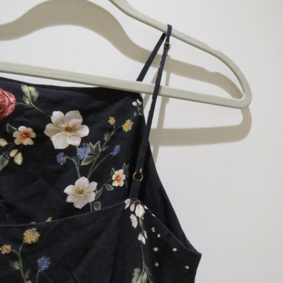 FARM RIO Square Neck Floral Bloom Mini Dress Boho Feminine Cottage - Size S NWT - Picture 12 of 13